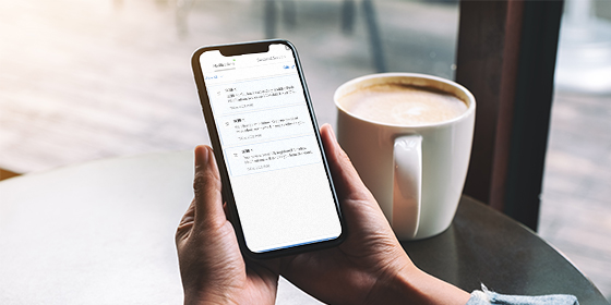Messages at a glance