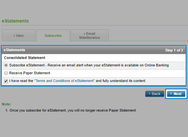 Read and accept the Terms and Conditions.