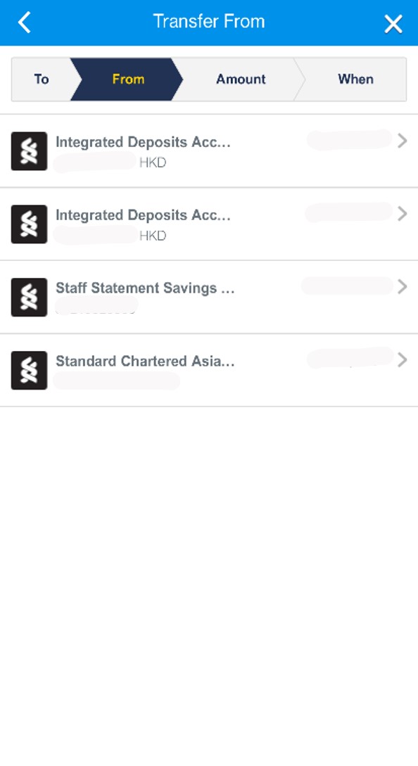 How to pay the bill via SC Mobile Step 4