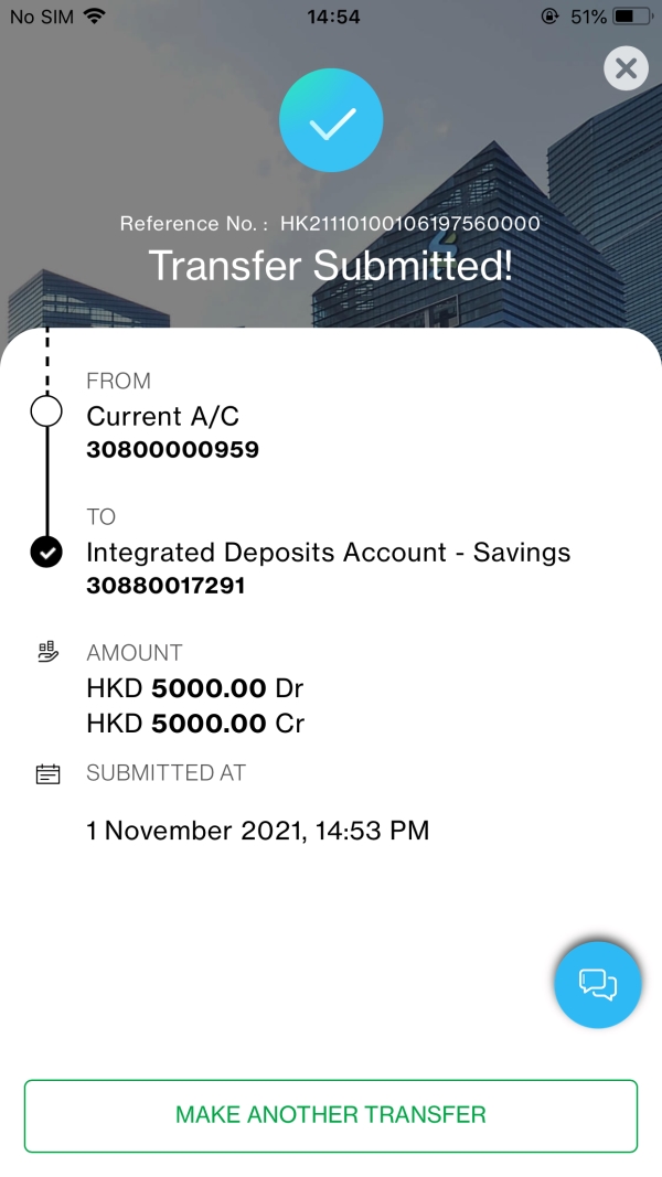 SC Mobile Make an FX transfer Step 4