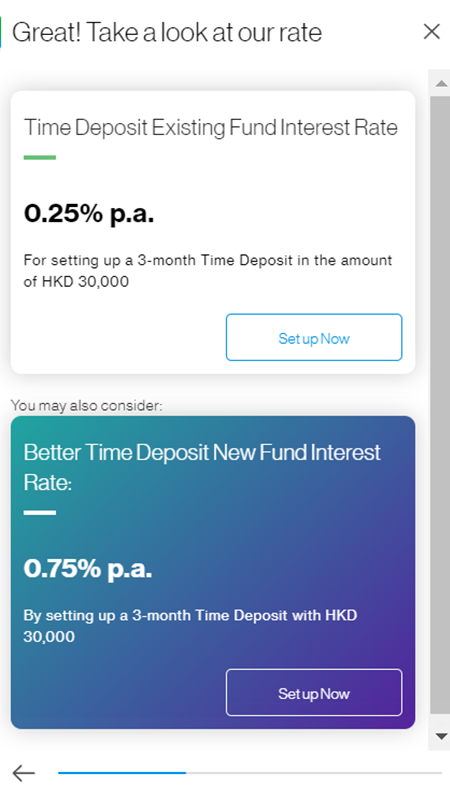 How to set up Time Deposit via SC Mobile - STEP 2