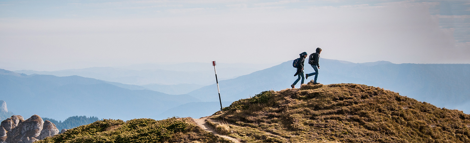 non-stop growing wealth, just as the couple non-stop climbing up to the mountain top