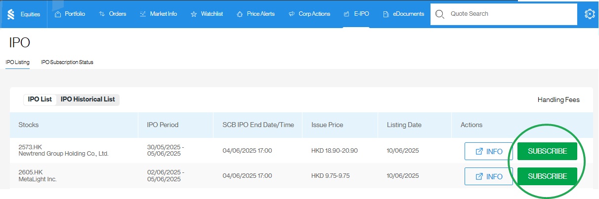 Hk investment sxa ipo step en