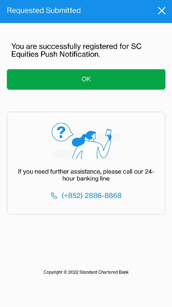 How to activate Push Notification Step 5