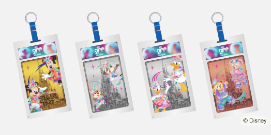 香港迪士尼樂園20周年卡牌掛飾 （渣打限量版）